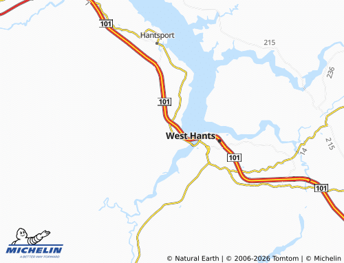 Mapa MICHELIN Falmouth - ViaMichelin