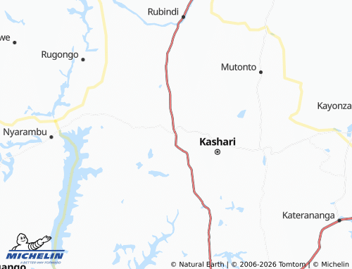 Mappa MICHELIN Bwizibwera - ViaMichelin