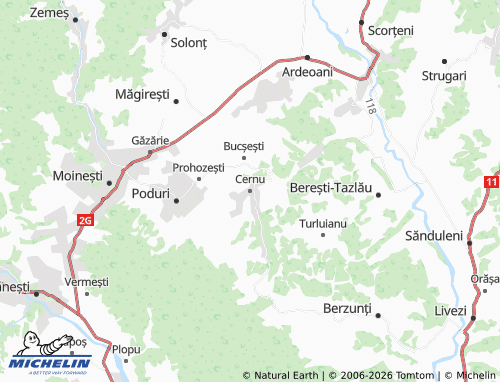 Carte MICHELIN Cernu - ViaMichelin