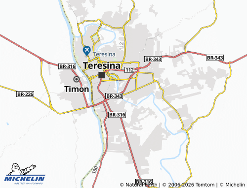 Mapa MICHELIN Tancredo Neves - ViaMichelin
