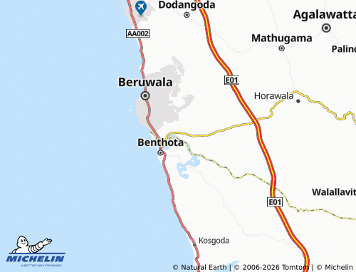 Mappa MICHELIN Dharga Town East - ViaMichelin