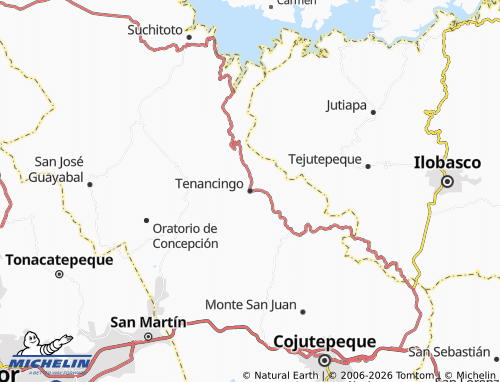 MICHELIN-Landkarte Tenancingo - ViaMichelin