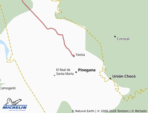 Mappa MICHELIN Yaviza - ViaMichelin