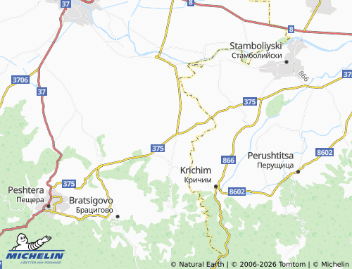 Mappa MICHELIN Isperihovo - ViaMichelin