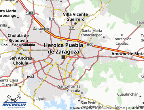MICHELIN Aldama map - ViaMichelin