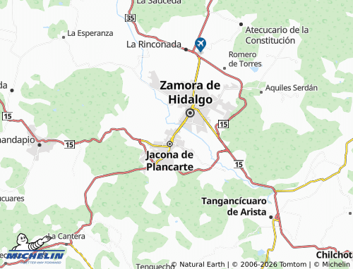 Mapa MICHELIN Los Tulipanes - ViaMichelin