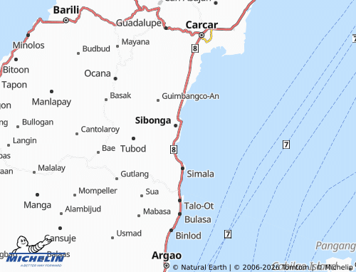 MICHELIN Bahay map - ViaMichelin
