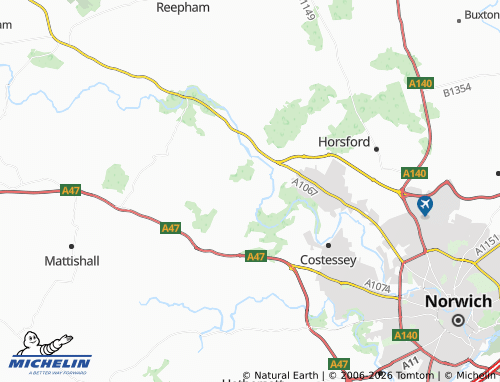 Carte MICHELIN Ringland - ViaMichelin