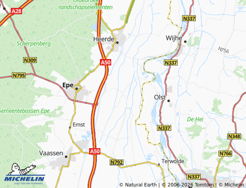 Mappa MICHELIN Oene - ViaMichelin