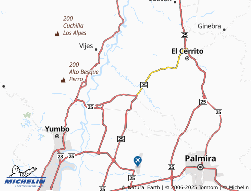 Carte MICHELIN La Acequia - ViaMichelin