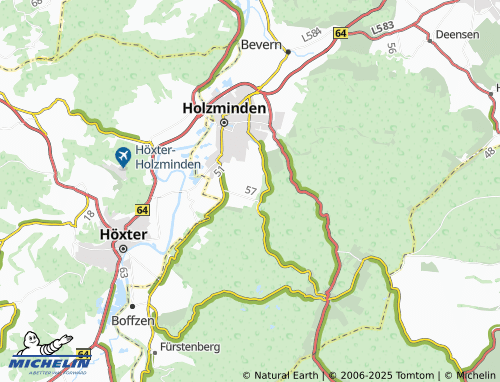 MICHELIN Hoheeiche map - ViaMichelin