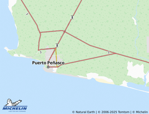 MICHELIN Bosques de San Rafael map - ViaMichelin