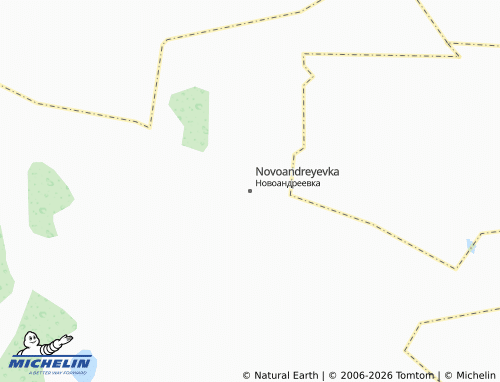MICHELIN-Landkarte Novoandreyevka - ViaMichelin