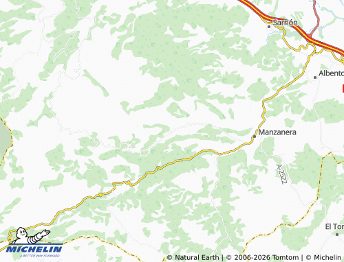 MICHELIN Los Olmos map - ViaMichelin