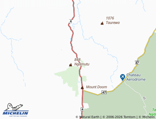 Mapa MICHELIN Raurimu - ViaMichelin