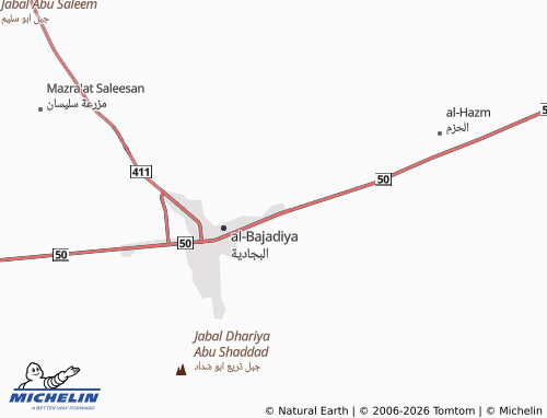 MICHELIN-Landkarte Barazan - ViaMichelin