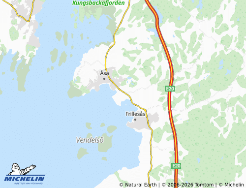 Carte MICHELIN Vassbäck - ViaMichelin