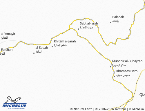 Carte MICHELIN al-Qahab - ViaMichelin