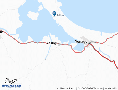 Kaart MICHELIN Yasugi - ViaMichelin
