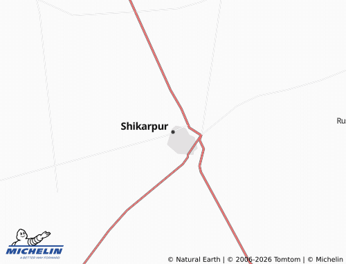 Mappa MICHELIN Shikarpur - ViaMichelin