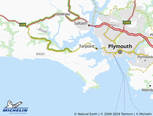 MICHELIN Saint John map - ViaMichelin