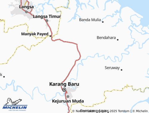 MICHELIN-Landkarte Kebun Tanjung Seumantoh - ViaMichelin
