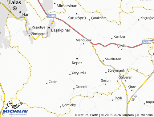 MICHELIN Kepez map - ViaMichelin