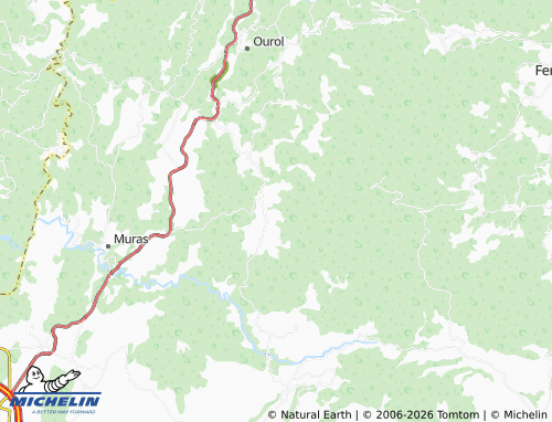 MICHELIN O Curro map - ViaMichelin