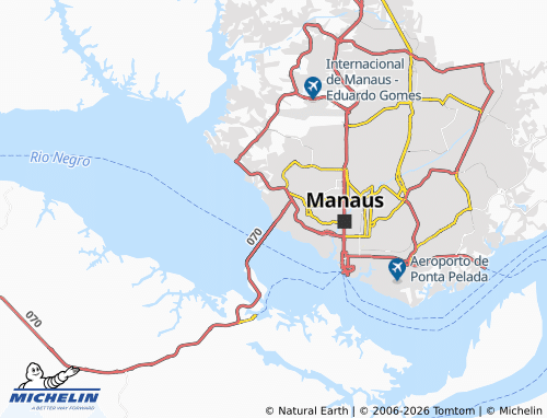 Mapa MICHELIN Santo Agostinho - ViaMichelin