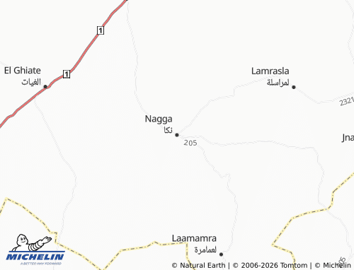 Mappa MICHELIN Naka - ViaMichelin