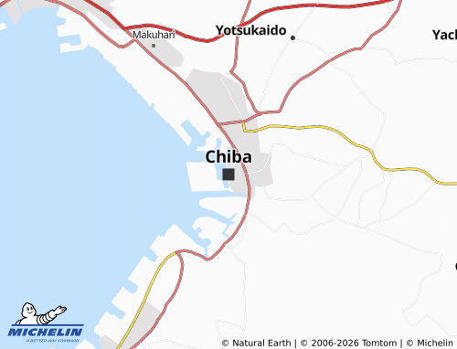 Mappa MICHELIN Chiba - ViaMichelin