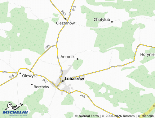 MICHELIN Antoniki map - ViaMichelin