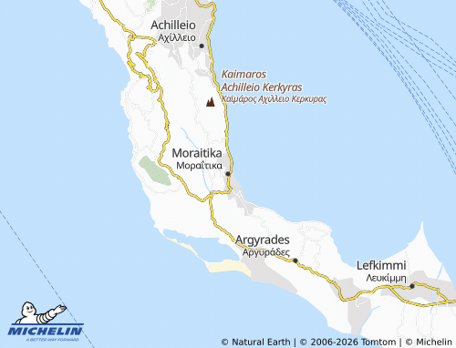 Mapa MICHELIN Moraitika - ViaMichelin