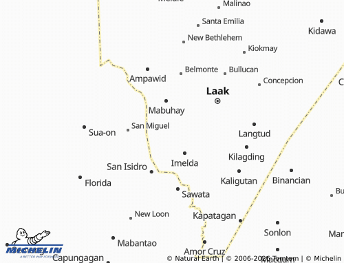 MICHELIN Inacayan map - ViaMichelin
