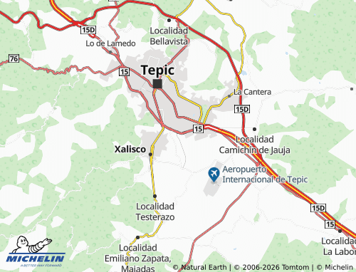 Carte MICHELIN Los Sauces - ViaMichelin