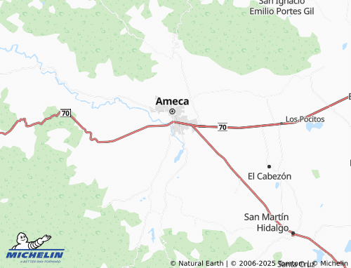 MICHELIN Las Ladrilleras map - ViaMichelin