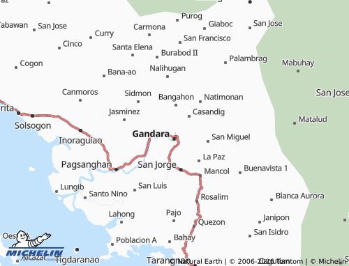 MICHELIN Minda map - ViaMichelin