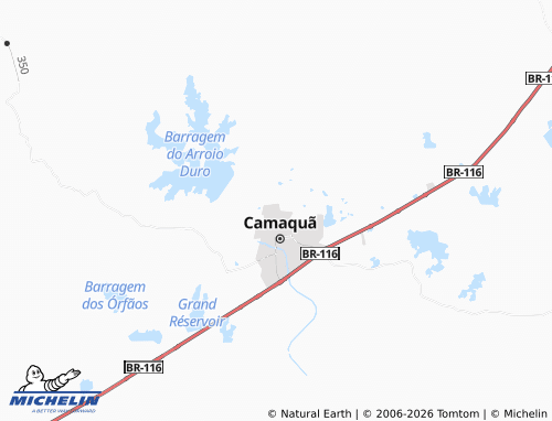 Mapa MICHELIN Floresta - ViaMichelin