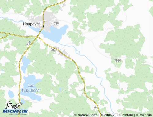 MICHELIN Koivuperä map - ViaMichelin