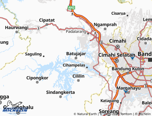 Mapa MICHELIN Batujajar - ViaMichelin