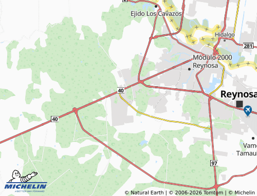 Mapa MICHELIN Integración Familiar Desarrollo Integral Itavu - ViaMichelin