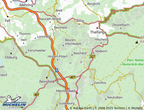 MICHELIN Rascheid map - ViaMichelin