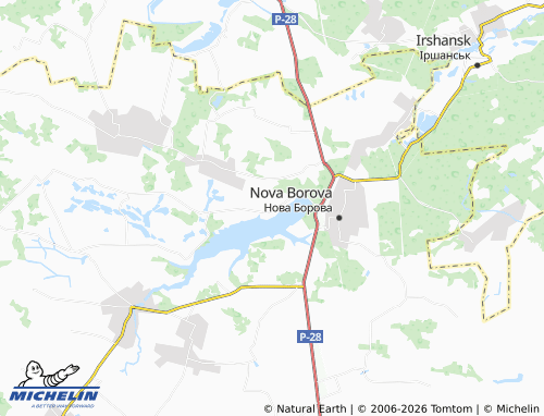 Mapa MICHELIN Valky - ViaMichelin