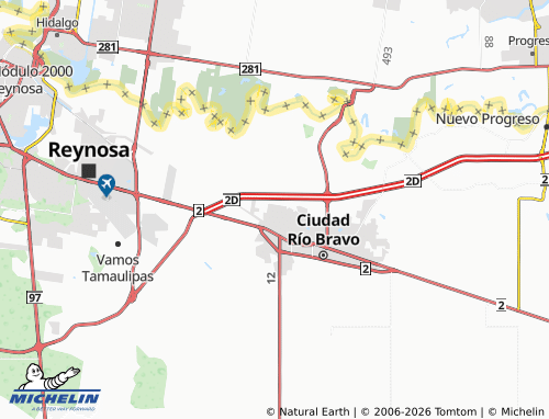 Mapa MICHELIN Azteca - ViaMichelin