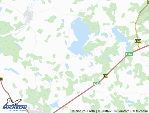 MICHELIN Sudeikiai map - ViaMichelin