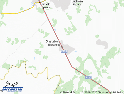 MICHELIN-Landkarte Shatalovo - ViaMichelin