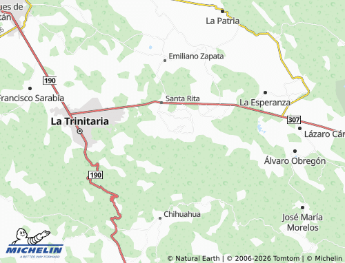 Mapa MICHELIN San Diego - ViaMichelin
