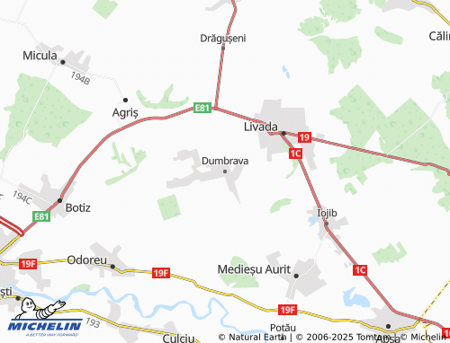 Carte MICHELIN Dumbrava - ViaMichelin