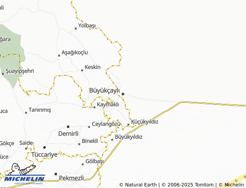 MICHELIN Büyükçaylı map - ViaMichelin