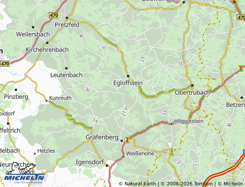 MICHELIN Thuisbrunn map - ViaMichelin